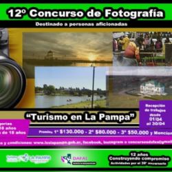 DAFAS lanzó el 12° concurso de fotografía “Turismo en La Pampa”
